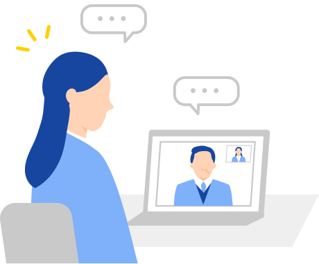 WEB説明会のイメージ